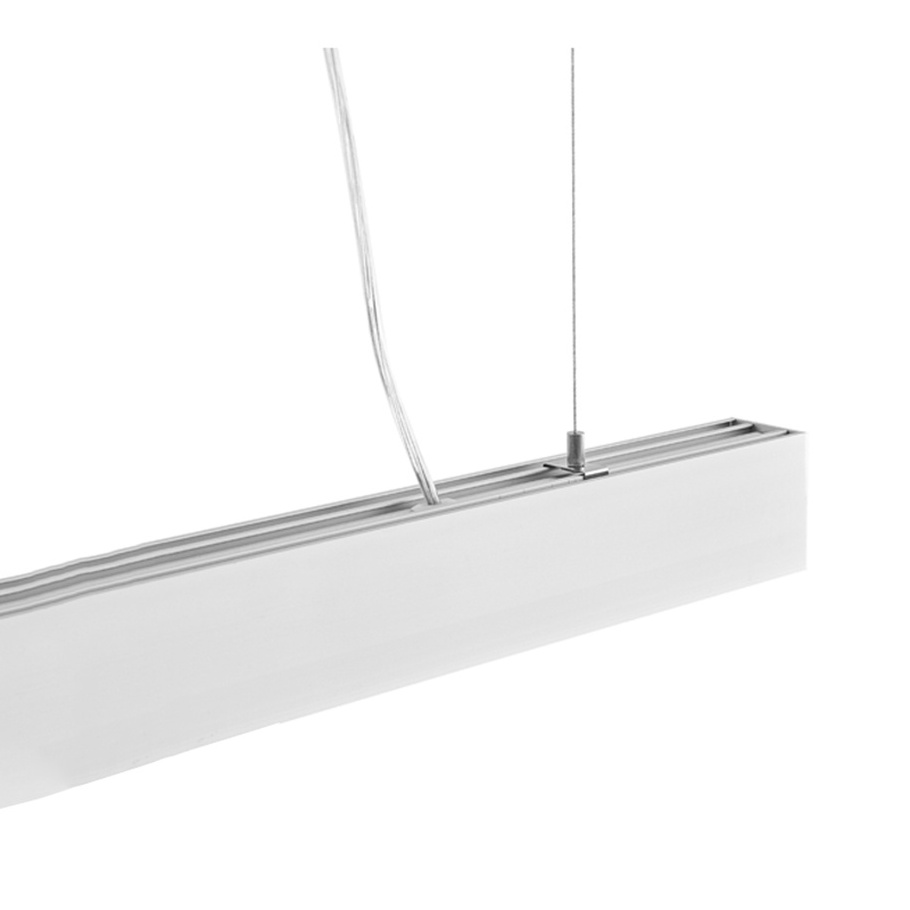 Minimalist Modern Chandelier Linear Light Recessed Hotel Light Fixture Suspended Office Linear Light