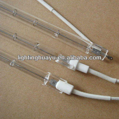 IR heat infrared emitter clear infrared twin  halogen lamp R7S for Sauna Room