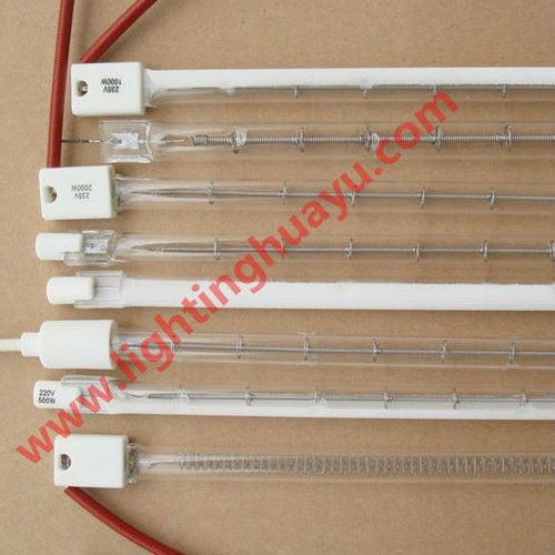 1000w quartz halogen infrared heating lamp  ir heater for package printing