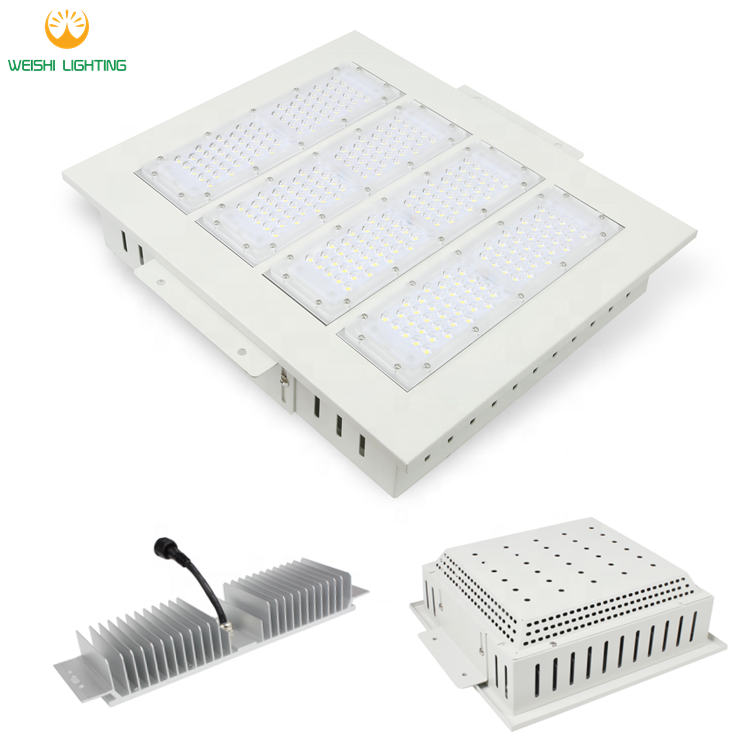 2023 High Lumen 100w gas station roofing light for petrol Station Gas Station Lighting Outdoor Ceiling Light Shandong