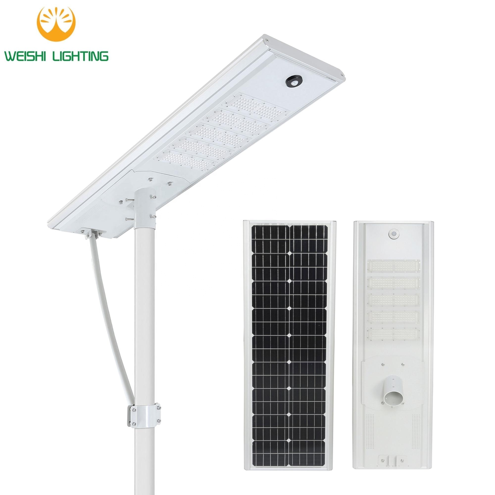 Outdoor PV Integrated 30w 50w 60w 80w Waterproof All in One LED Solar Street Light