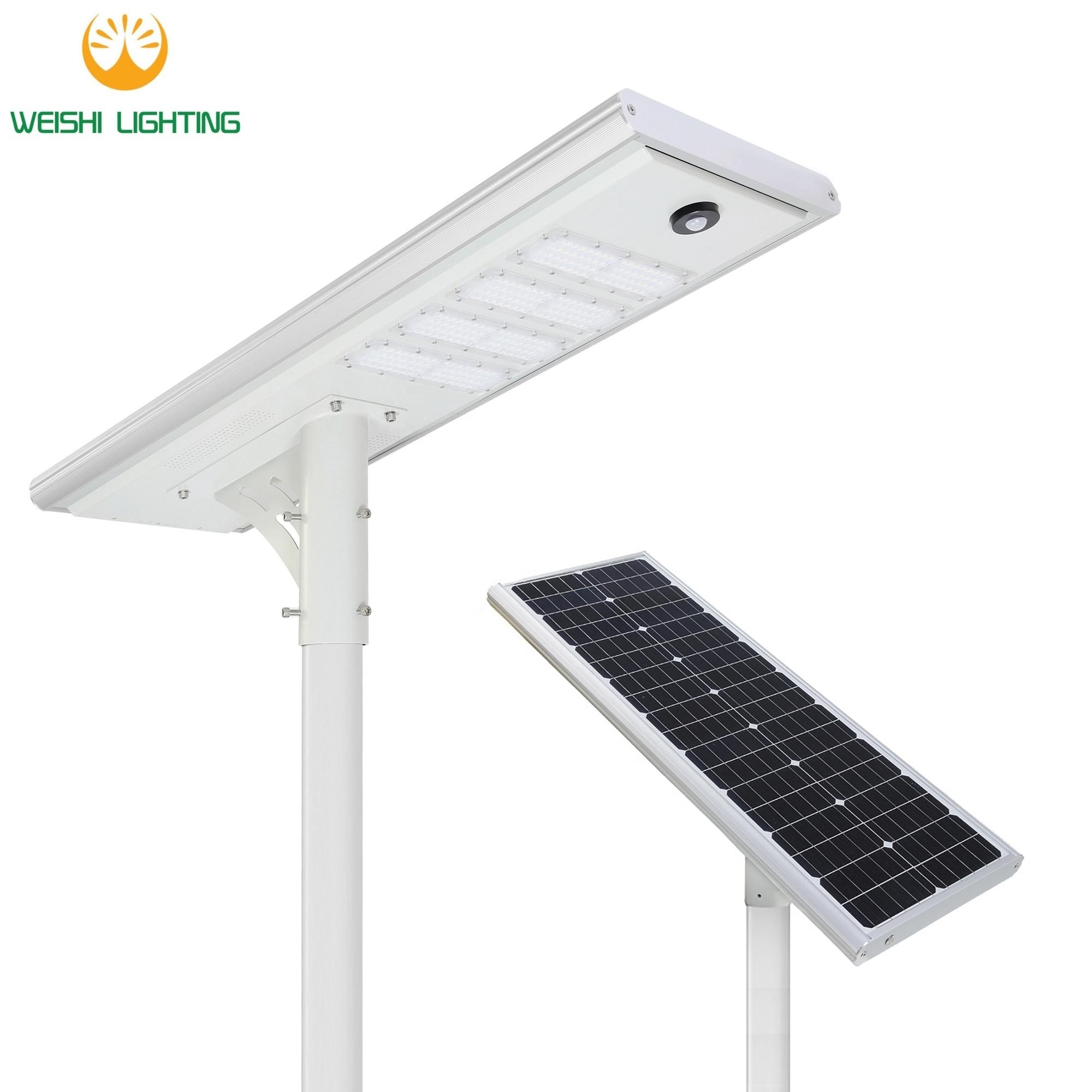 Outdoor PV Integrated 30w 50w 60w 80w Waterproof All in One LED Solar Street Light