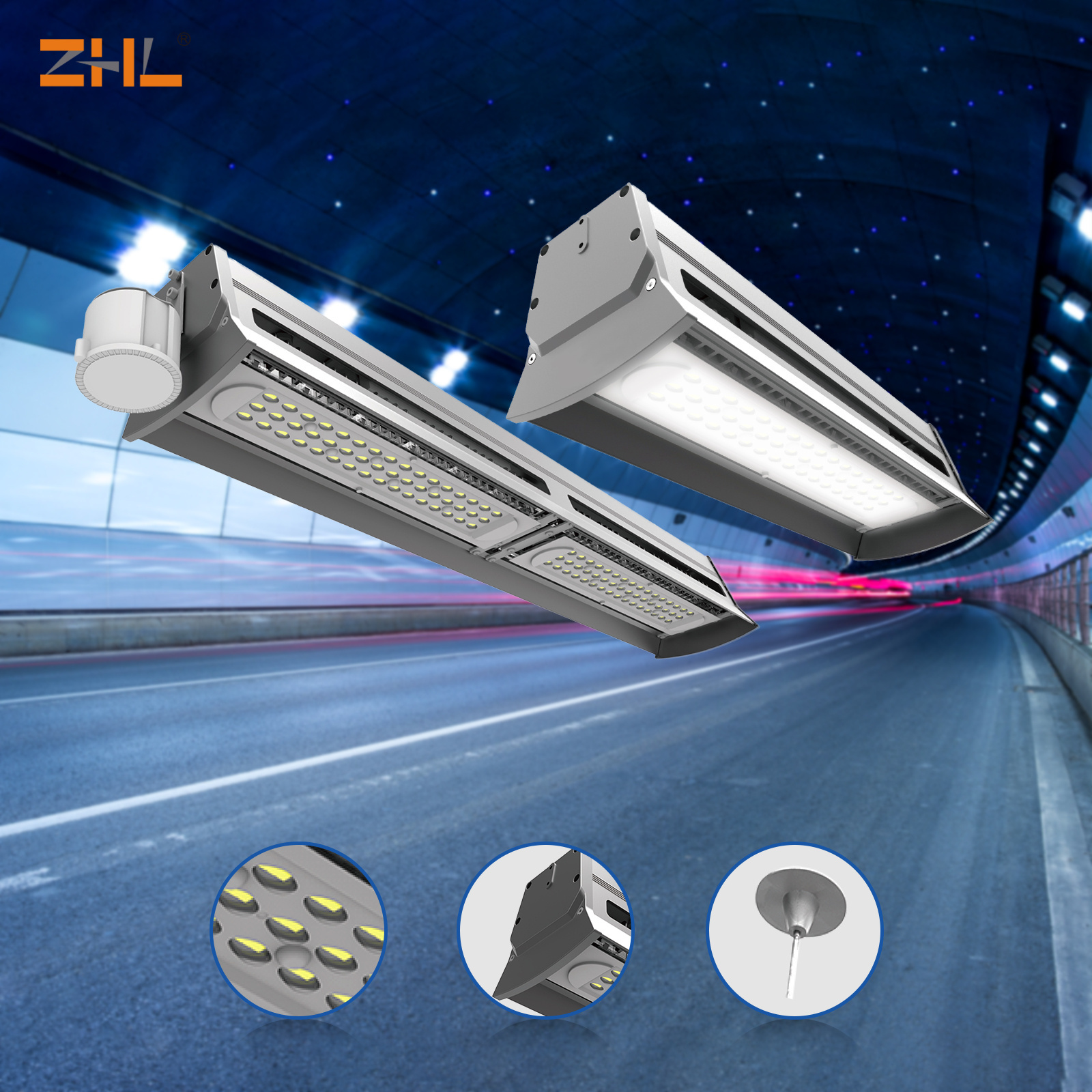 LED Linear High Bay Light Industrial Warehouse Highbay Lighting 70w 100w 120w 150w 170w