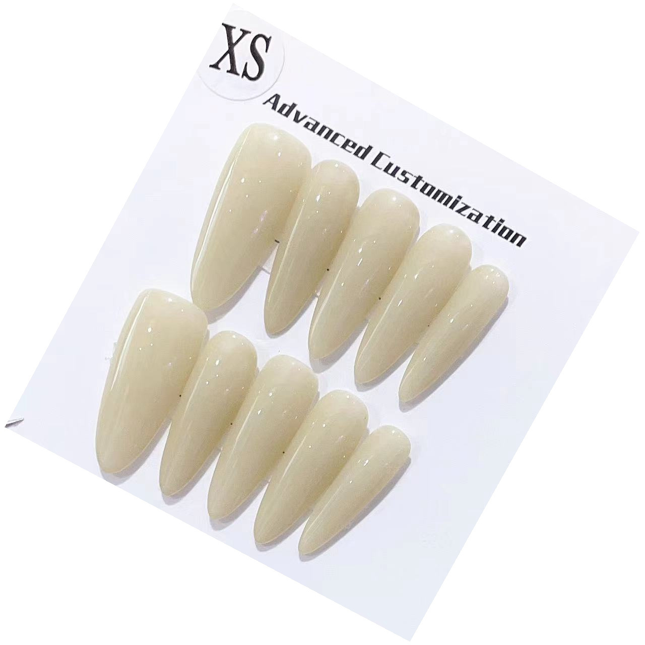 The best price Candy coffin abs reusable press on nail  customized package  nails artificial fingernails false glue on nails