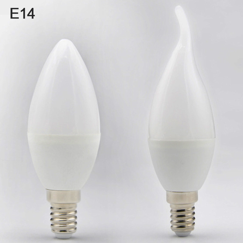 For Chandelier High Brightness C37 E14 E27 7W LED Candle Lamp/Light Bulbs/LED Bulb Lights