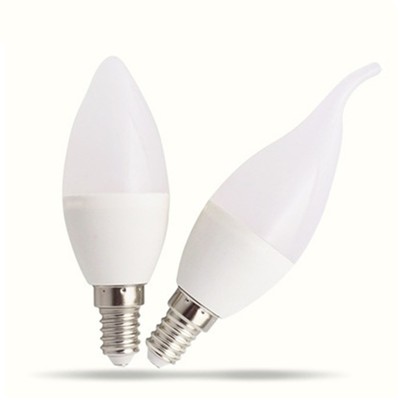 For Chandelier High Brightness C37 E14 E27 7W LED Candle Lamp/Light Bulbs/LED Bulb Lights