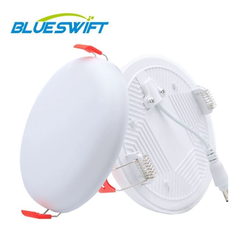 BLUESWIFT new TUV CB ce rohs frameless ultra slim led panel light office led ceiling light