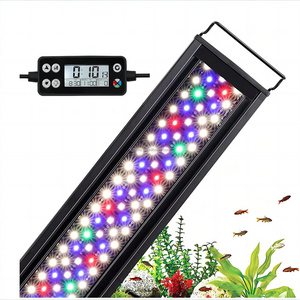 24/7 Cycle Waterproof Auto On Off LED Aquarium Light Full Spectrum Fish Tank Light For Freshwater Planted Tank with Lighting