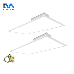 2ftx4ft dlc led troffer fixtures dimming 50W 40W 2x4 led flat panel light 600x1200