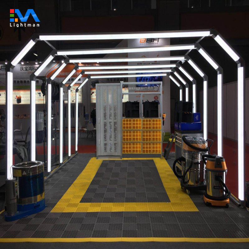 Hot sale car workshop led linear lights auto detailing inspection garage lamp car showroom lamp