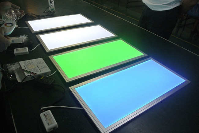 dmx512 300x600 30x60 rgbw led rgb ceiling panel light