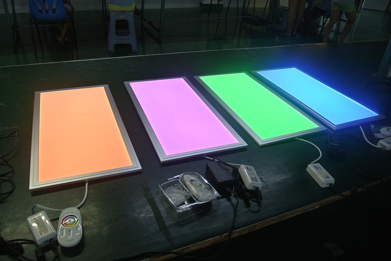 dmx512 300x600 30x60 rgbw led rgb ceiling panel light