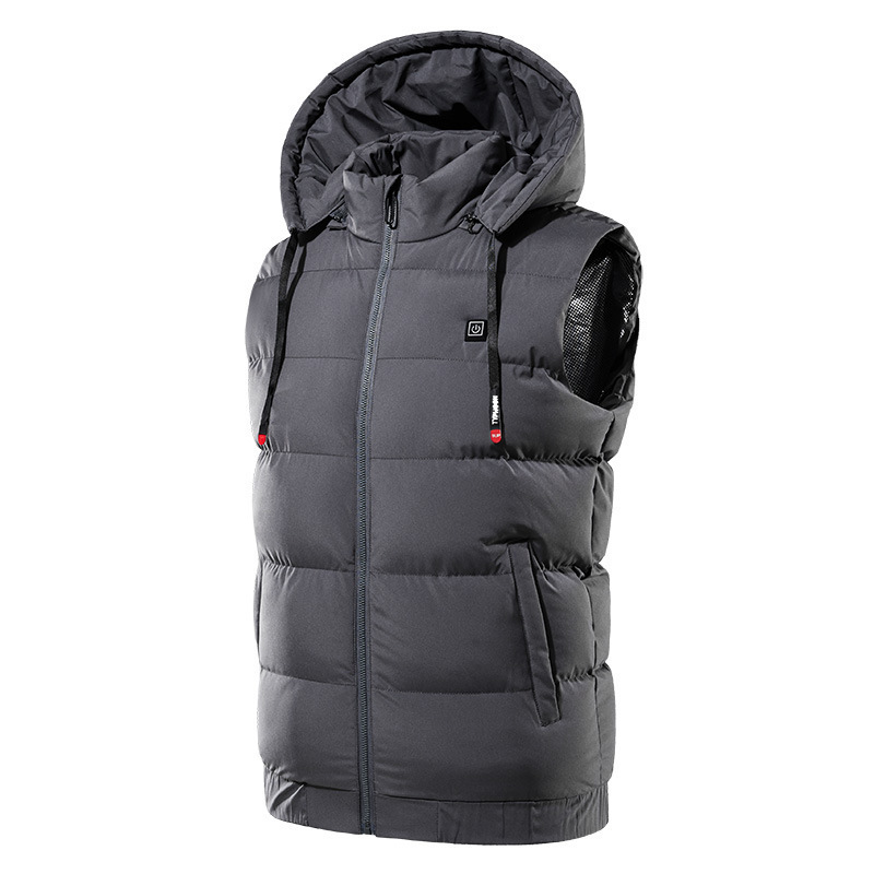 Heated clothing wholesale custom winter sleeveless electric jacket for men and women rechargeable battery powered heated vest