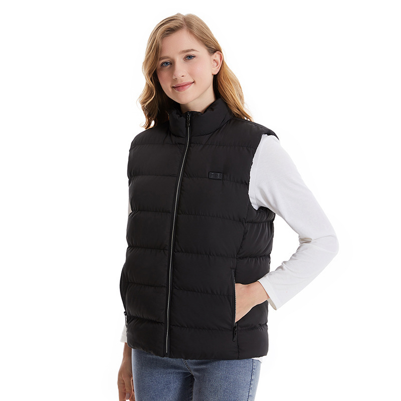 Men Women Heated Body Warmer winter outdoor double control camping Unisex 3 Heat Level Warm Electric Rechargeable Jacket Vest