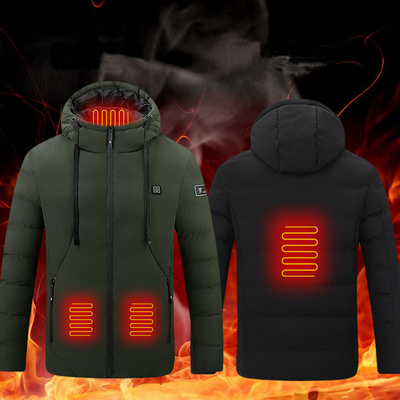 Heated Jackets Outdoor Winter Fashion Design Temperature Usb Charging Lightweight Body Mens Battery Plus Size Heated Jackets