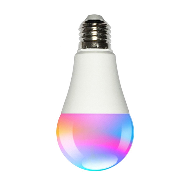 Smart Light Bulb E27 E26 B22 Rgb+cct Homekit Siri Voice Cozylife App Wifi Control 9w A60 Bulb Light