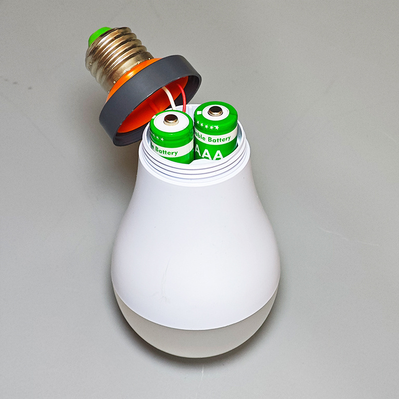 Automatic Emergency Led Lighting Ac85-265v Built-in Battery Smd 2835 Intelligent Led Emergency Light Bulb lamparas recargables