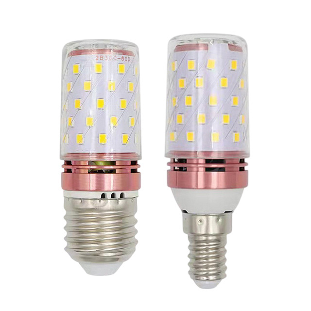 High Brightness E27 E26 Led Lamp 100-240v E14 B22 Led Chandelier Bulbs 12w 16w Corn Lights Corn Led Bulb