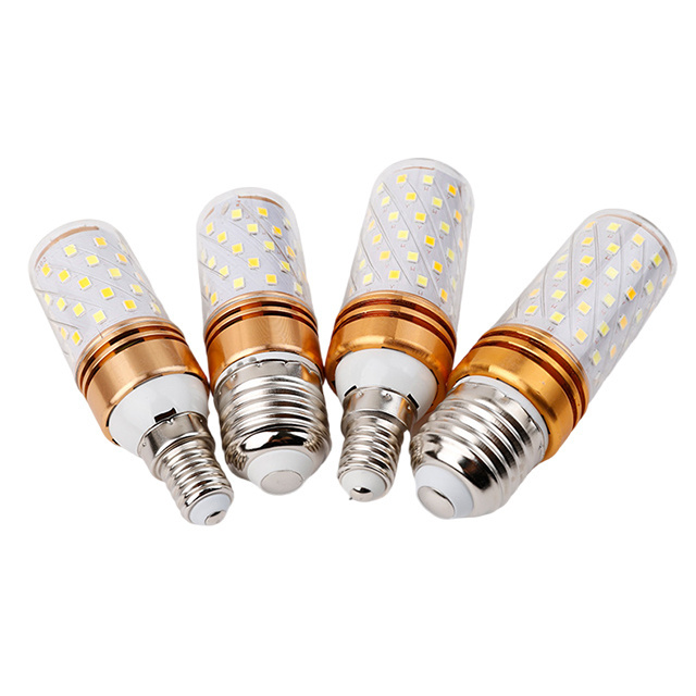 High Brightness E27 E26 Led Lamp 100-240v E14 B22 Led Chandelier Bulbs 12w 16w Corn Lights Corn Led Bulb