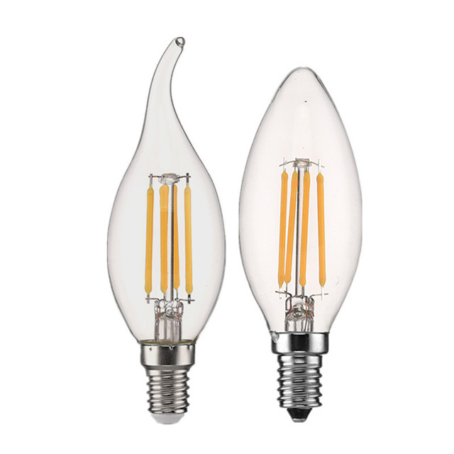 E26 Bulb Filament Light E27 B22 100w Clear Frost Glass Dimming Electric Bulb sT64 g80 g95 g125 Incandescent Bulb