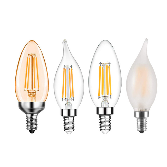 E26 Bulb Filament Light E27 B22 100w Clear Frost Glass Dimming Electric Bulb sT64 g80 g95 g125 Incandescent Bulb