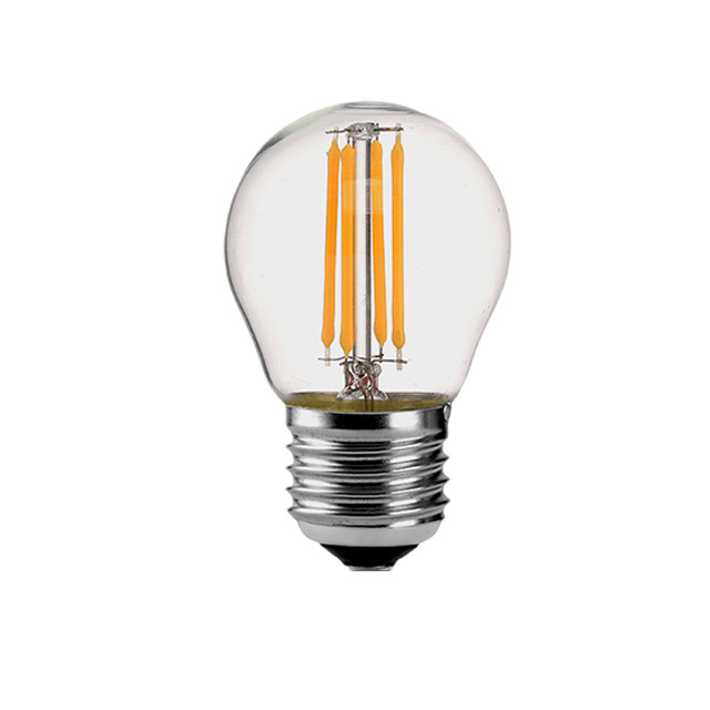 Energy Saving 2w 4w 6w 8w 10w 12w Led Replacement Bulbs Small Round Lightbulb With 1 Filament Cob