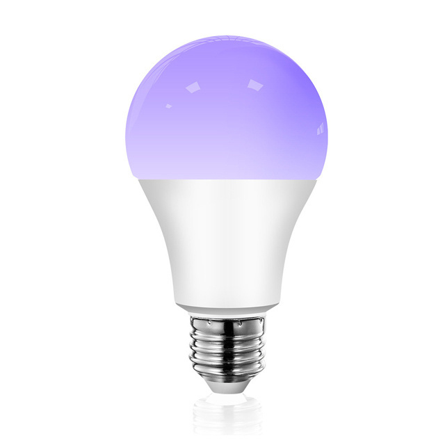 Best Seller 9w A19 E26 App Tuya Wifi Bluetooth Rgb Multi Colored Led A60 Dimmable Smart Led Light Bulb