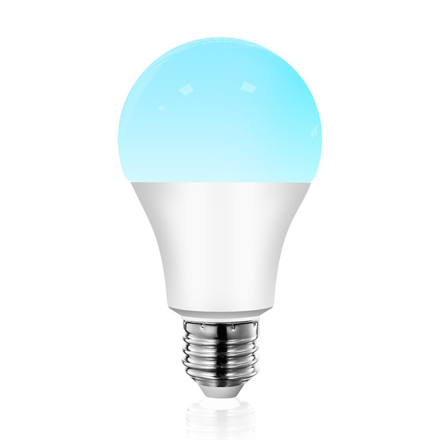 Tuya Smart Light Bulb App Control 2700k-6500k Rgbcw+cct Smart Bulb Google Home 9w E26 E27 B22 A60 Led Tuya Wifi Smart Life Bulb