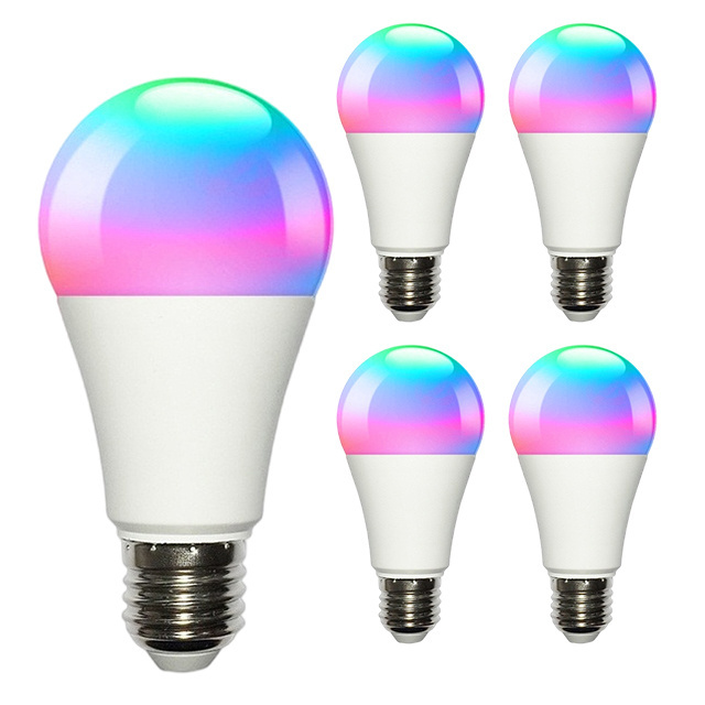 Lighting Color 7w 9w Music E14 B22 E26 E27 Rgb Tuya Smart Wifi Bulb Led Light Bulb Lamp Smart Bulb With Bluetooth Wifi