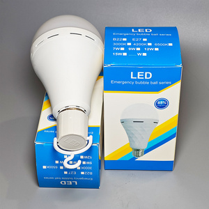 High Quality Rechargeable Led Emergency Bulb For Power Outage Camping Outdoor Activity 9w 12w E27 85000k