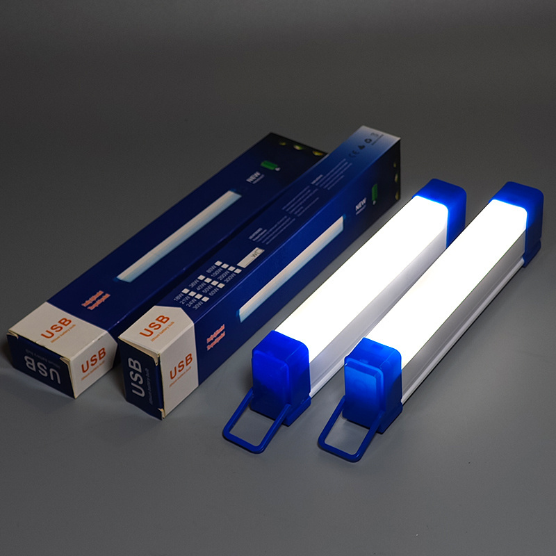 New Design 10W 15W 30W 20w 40w 60w Rechargeable Emergency Stick Long Lamp Led Tube Light