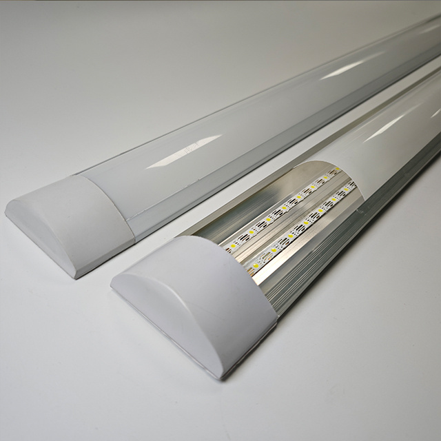 Custom Design Led Ceiling Mounted Magnetic Lamp Plastic Cover 18W 36W Fluorescent Led Purification RGB Tube Batten Light