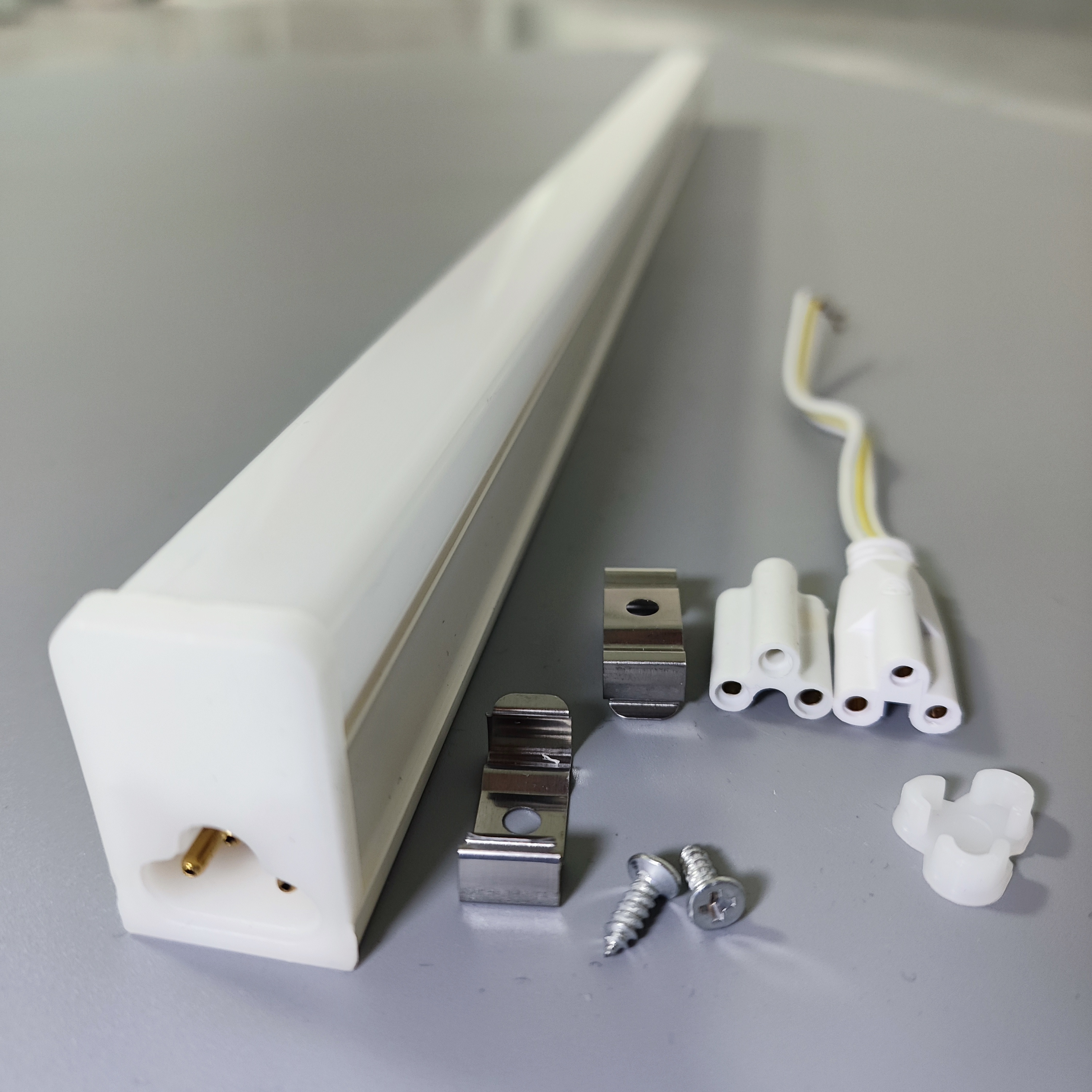 Linear Plastic Square Linkable T5 Integrated LED Tube Light LED Energy Bulb Fluorescent Lamp Replacement CE RoHS