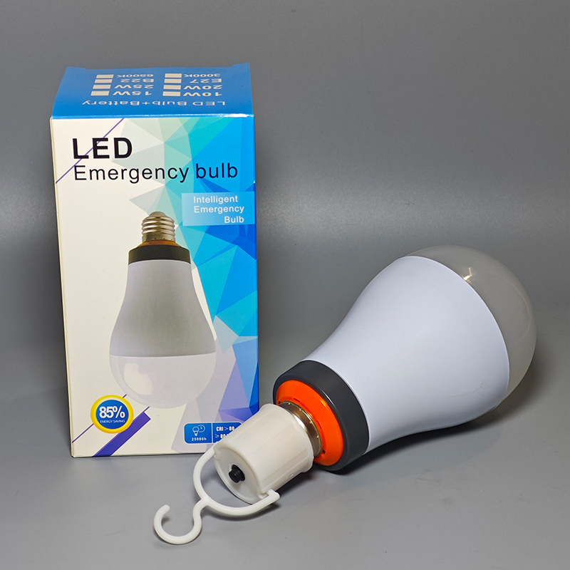 Automatic Emergency Led Lighting Ac85-265v Built-in Battery Smd 2835 Intelligent Led Emergency Light Bulb lamparas recargables