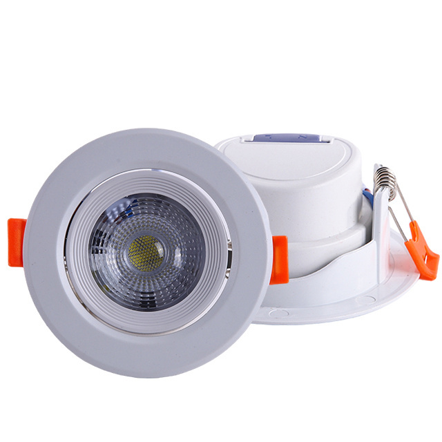 High quality ceiling detachable adjustable angle ABS cob 3w led downlight recessed adjustable new design