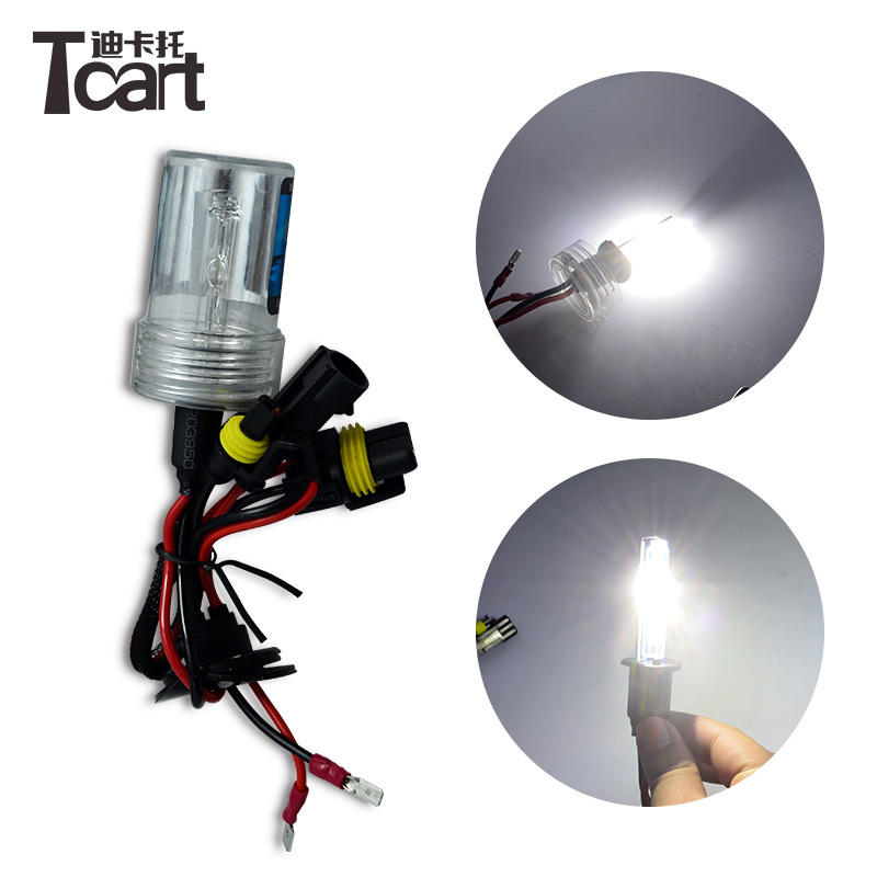 Tcart Auto headlight Accessories 12V 35W Ballast Bulbs Replacement Kits Car Headlights  H1 H3 H7 H11 9005 CANBUS HID Xenon Kit