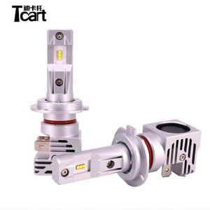 Tcart high power 12v 10000 LM 100w H3 H1 H8 H9 H11 880 9005 9006  Car led Headlight Bulb H7 9012 M3 Led Auto Led Headlight