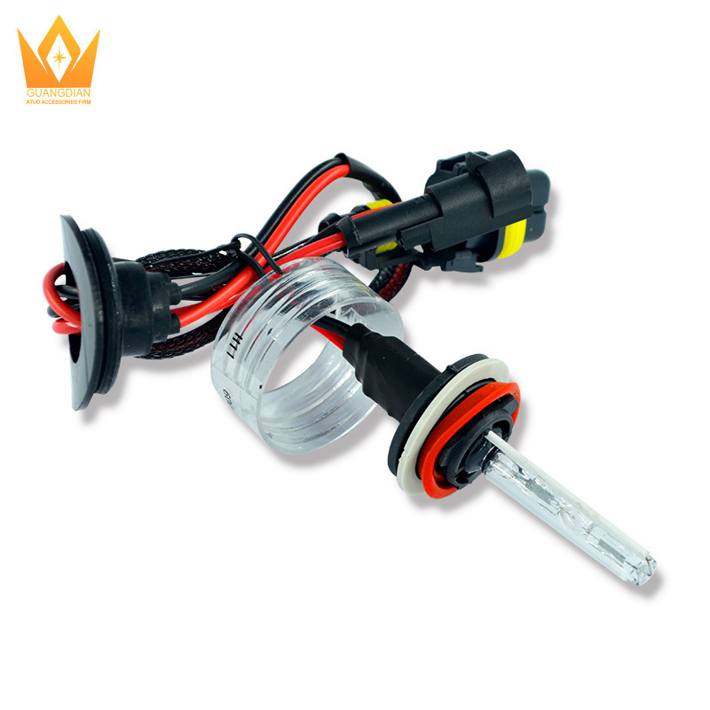 High brightness 4300k 6000k 8000k H11 HID Xenon bulb With W12 Slim Canbus Ballast kit Working Light Lamp Headlight