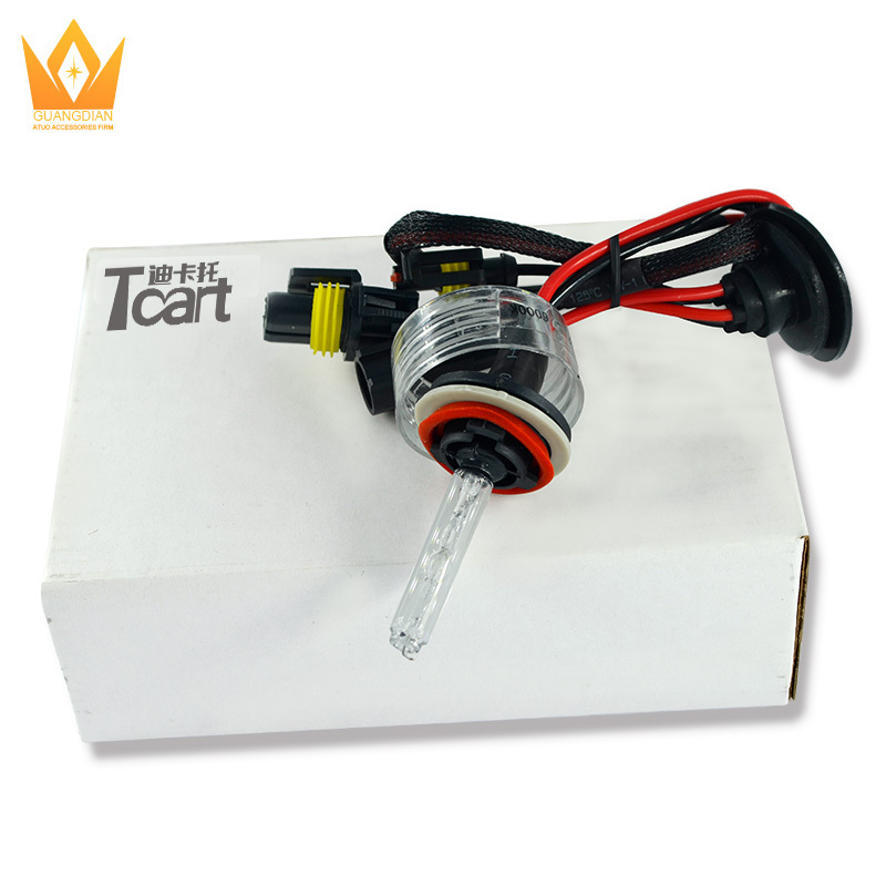 High brightness 4300k 6000k 8000k H11 HID Xenon bulb With W12 Slim Canbus Ballast kit Working Light Lamp Headlight