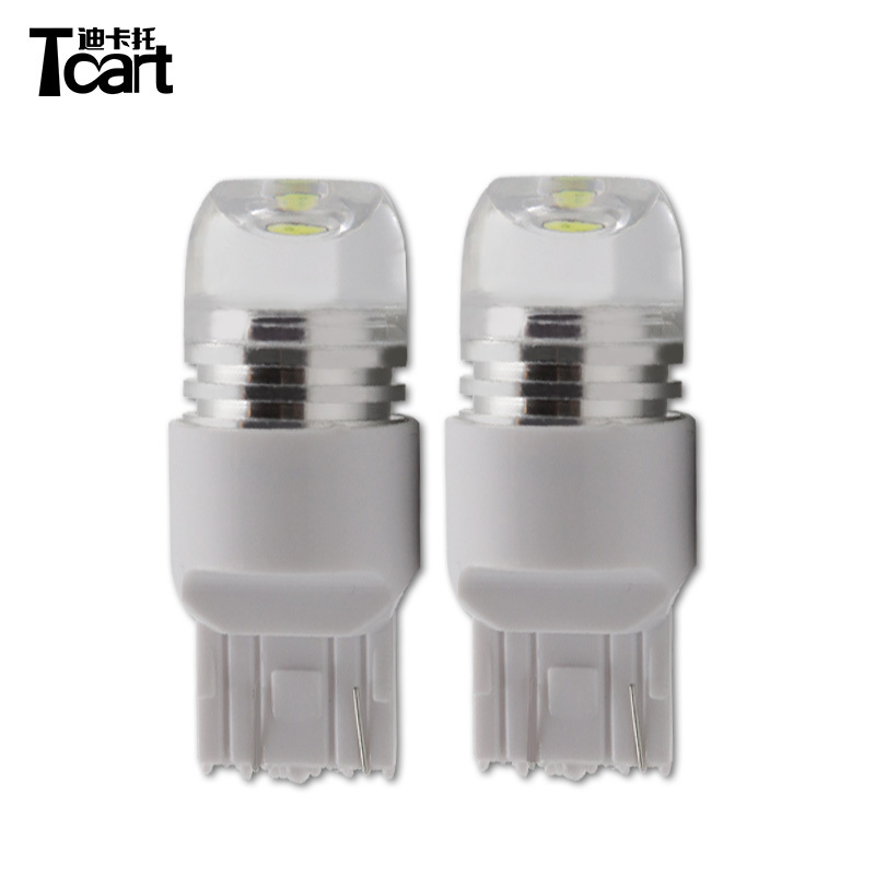 Tcart Auto light bulb Led 1156 BA15S 1157 7440 3156 3157 3w high power Car Truck Backup Reverse LED White Backup Light Bulbs