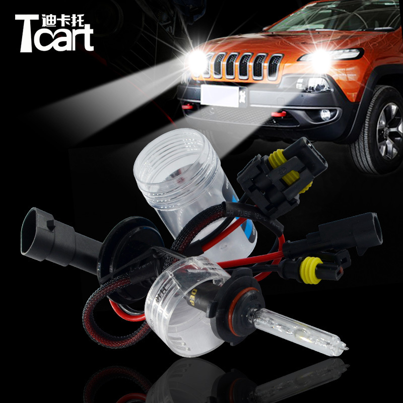 Tcart car headlight replacement accessories Universal AC 12V 6000K 8000K Car Headlights Lamp Xenon H1 H3 H7 H10 H11 55W HID Bulb