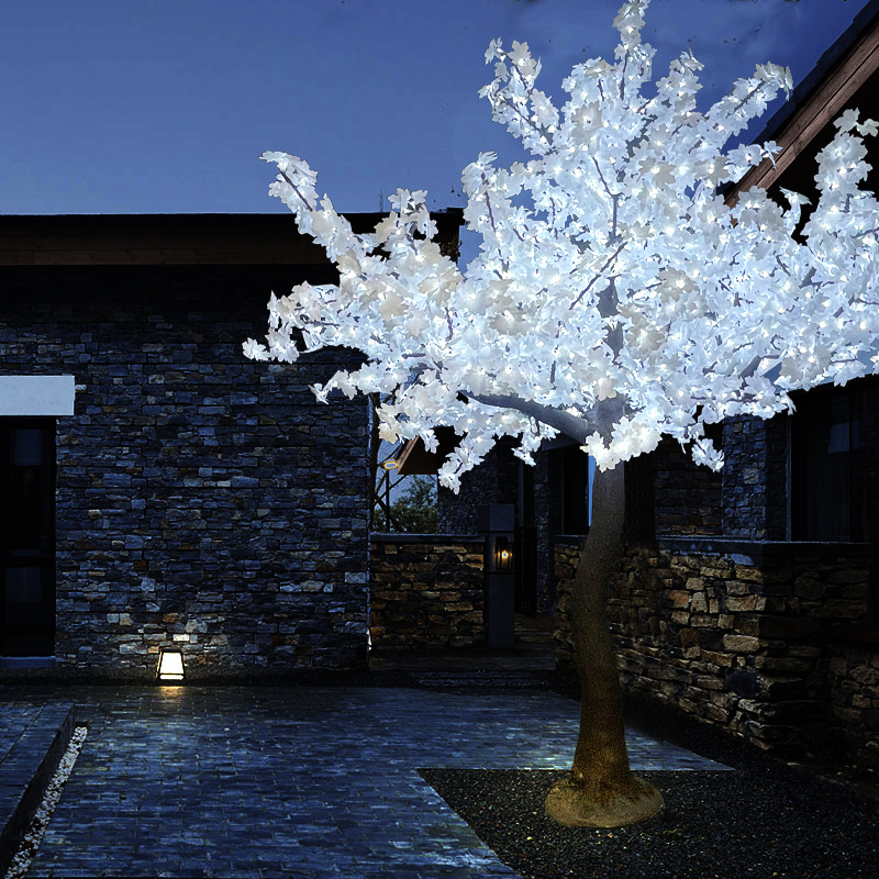 Factory Direct Wholesale Multi Color Led Christmas tree light Outdoor Waterproof Maple Tree Light For Garden Street Decoration