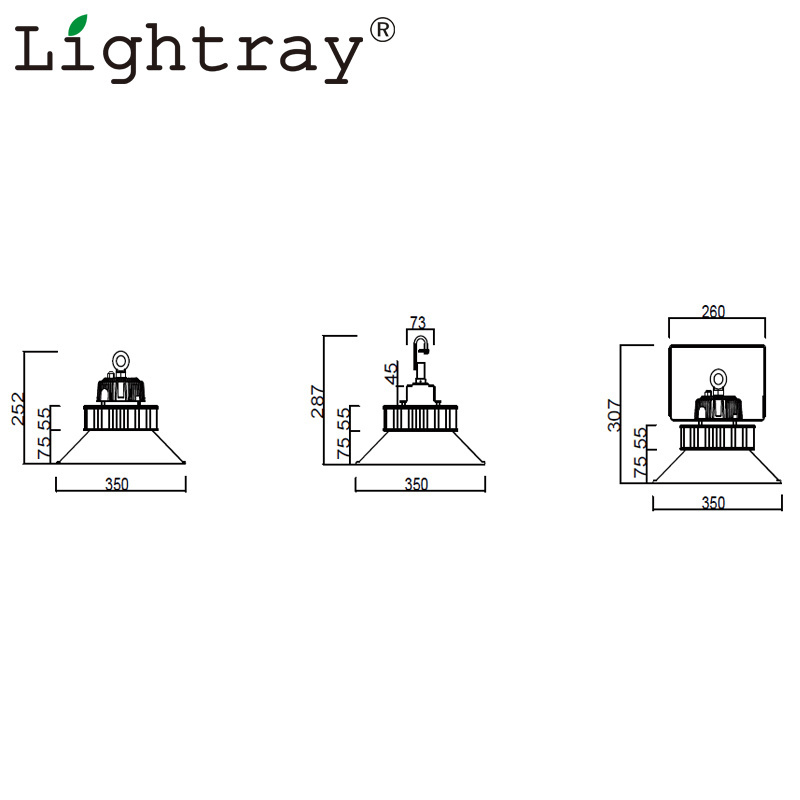 Good quality Indoor outdoor industrial 60w led high bay light