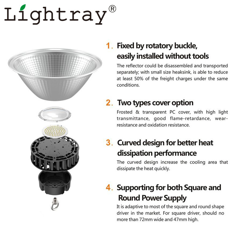 Good quality Indoor outdoor industrial 60w led high bay light