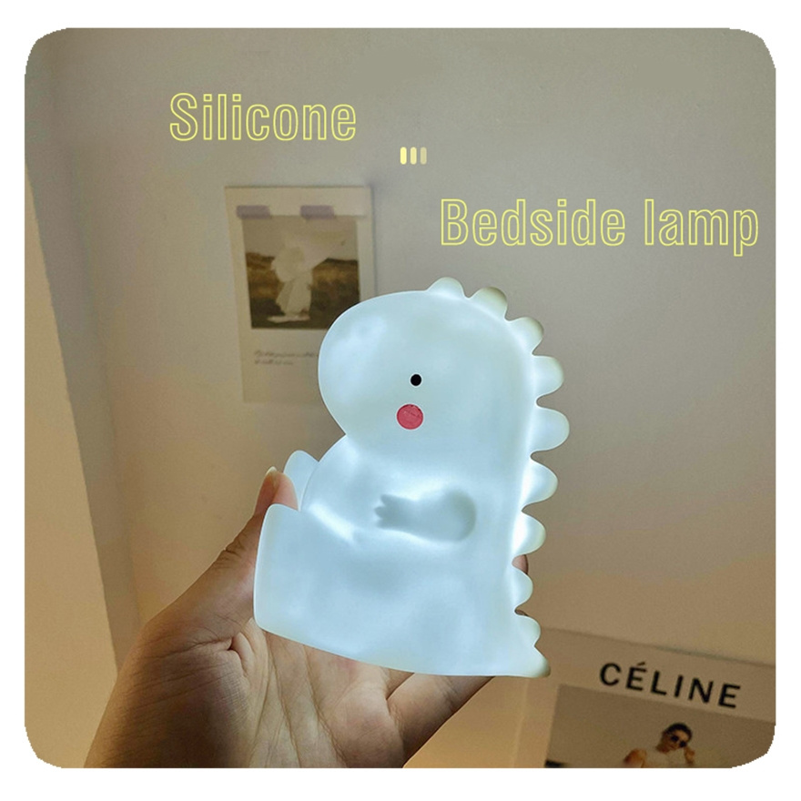 New Integrated Rechargeable Multicolor Changing Silicone Table Tap Night Light Nightstand Bedside Lamps LED lamp