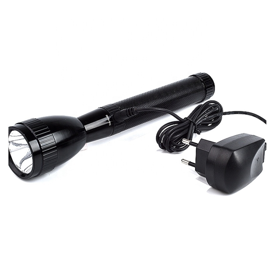 New Heavy Duty Searchlight Torch Long Distance Spot Light Rechargeable Geepas Linterna Led Tactical Lamp