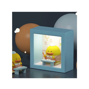 New small Luxury Style Cartoon Mini cute LED Mood For Sleep motion sensor night light Lamp