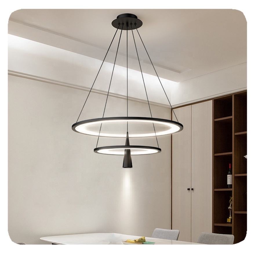 New Designer Nordic Dining Living Room Ceiling Lighting Fixtures Hanging Modern LED Chandeliers Pendant Lights