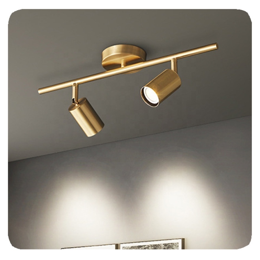 New Black low-profile villa living room background wall atmospheric clothing shop restaurant ceiling light Lamp