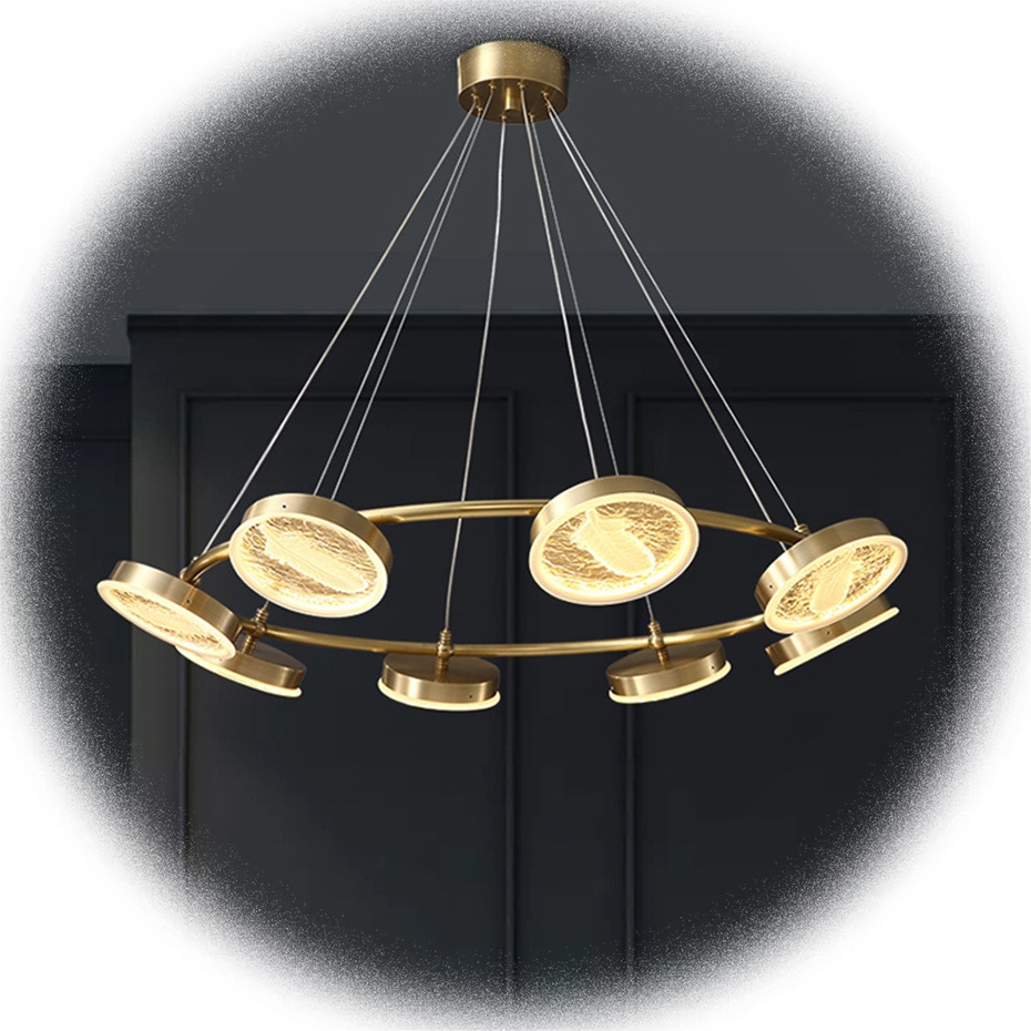 NEW Modern Design Pendant Ceiling Lamps LED Glass Chandelier Lights Hanging Light Fixture for Living Room